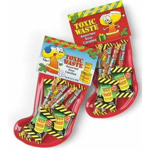 Toxic Waste Assorted Sour Candies Stocking