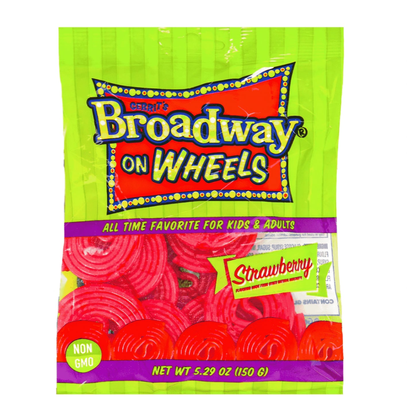 Broadway on Wheels Licorice Strawberry