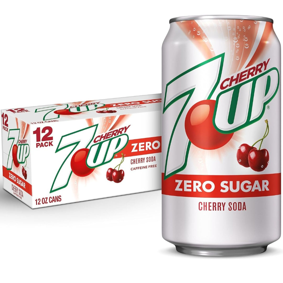 Cherry 7up Zero Sugar