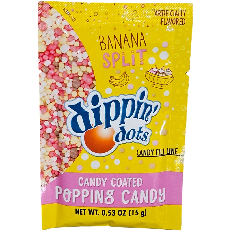 Dippin' Dots Banana Split Popping Candy