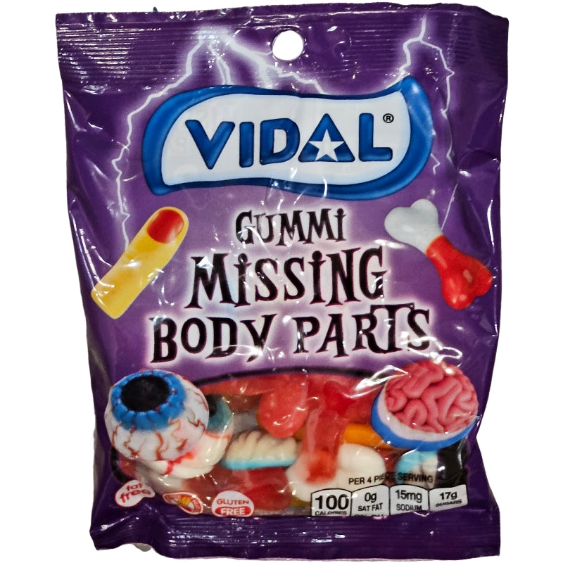 Vidal Gummi Missing Body Parts