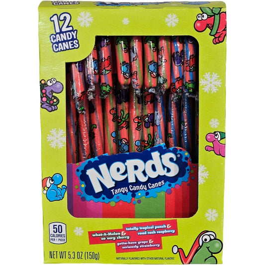 Nerds Candy Canes