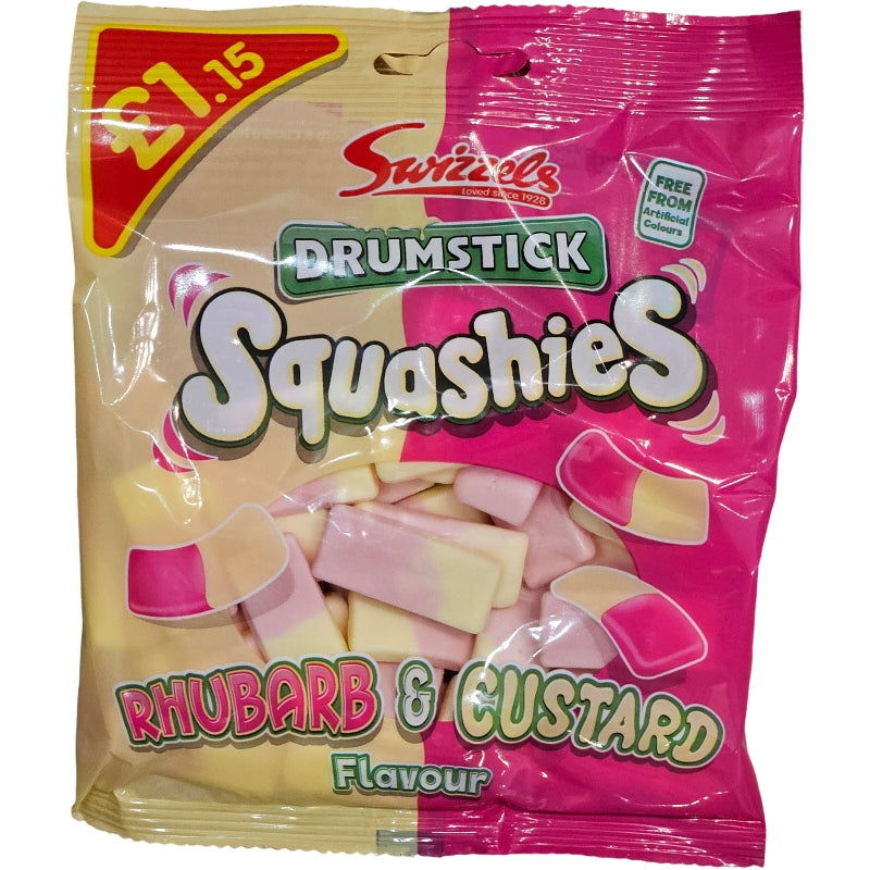 Squashies Rhubarb & Custard (UK)