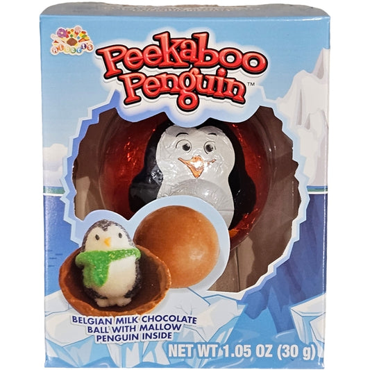 Peekaboo Penguin (Red)