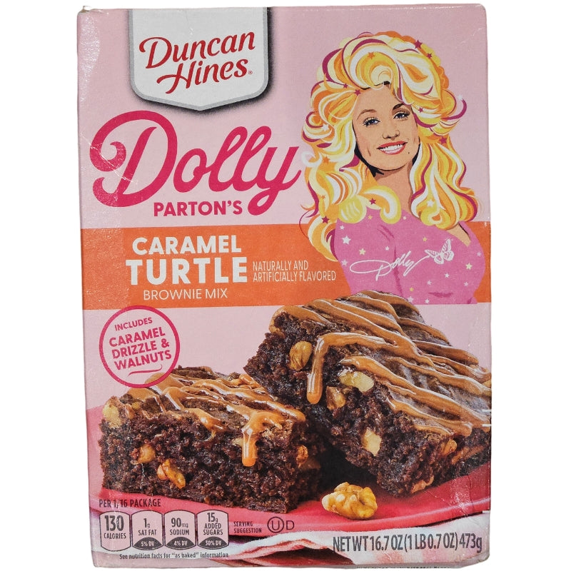 Dolly Parton's Caramel Turtle Brownie Mix