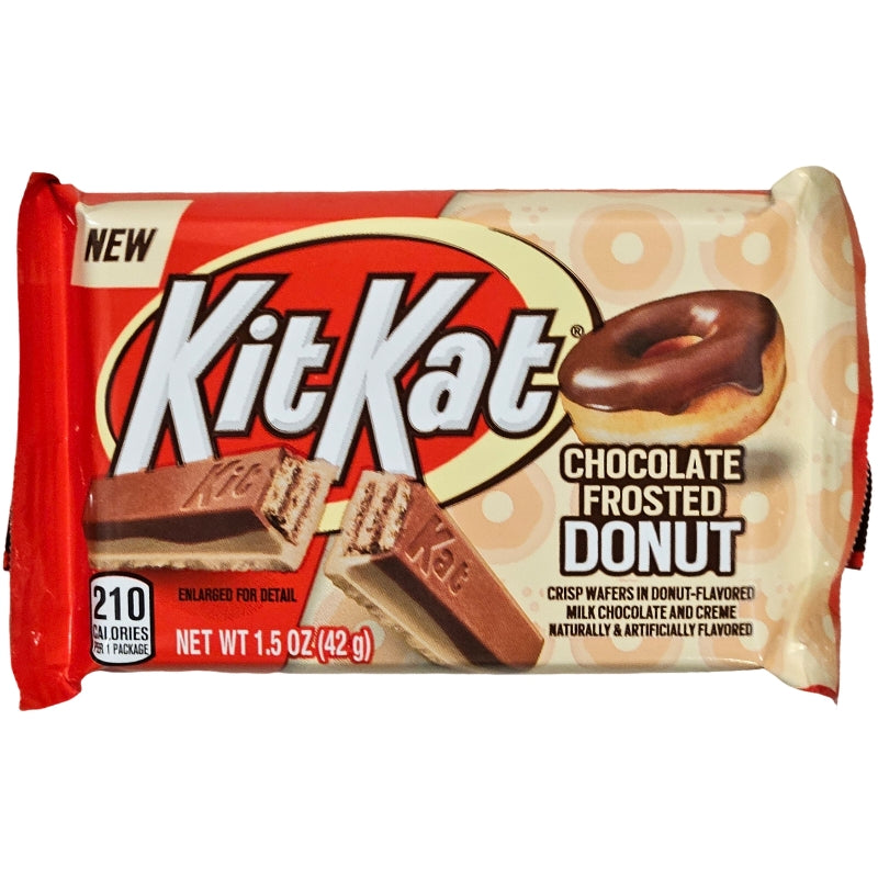 Kit Kat Chocolate Frosted Donut