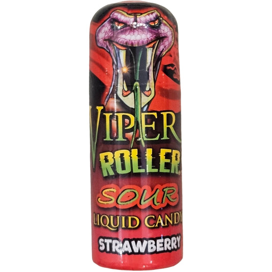 Viper Roller Sour Liquid Candy Strawberry