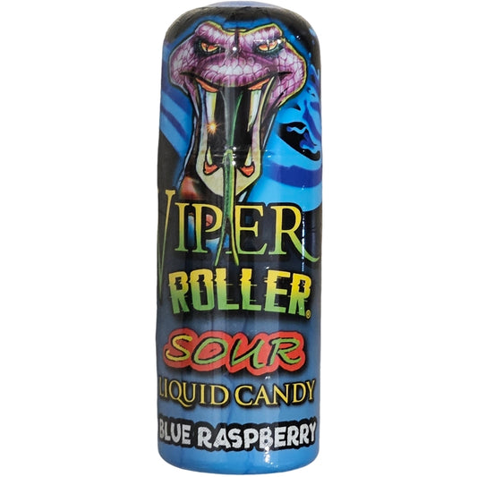 Viper Roller Sour Liquid Candy Blue Raspberry