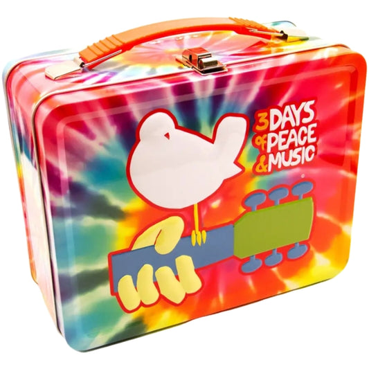 Woodstock Tye Die Lunch Tin