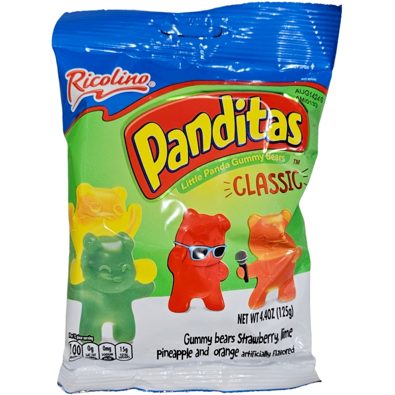 Panditas Little Panda Gummy Bears (Mexico)