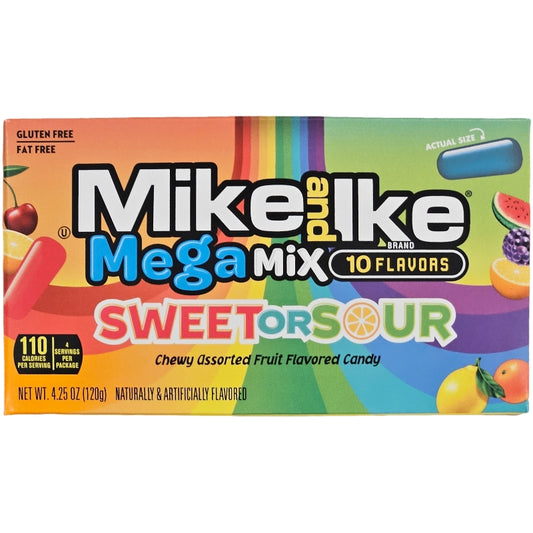 Mike and Ike Mega Mix Sweet or Sour