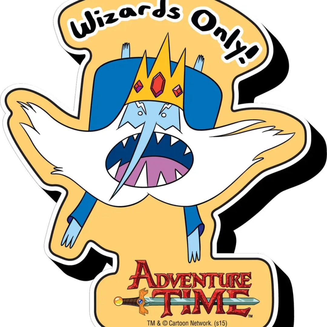 Adventure Time Ice King Funky Chunky Magnet