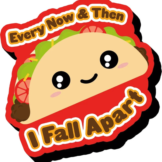 Kawaii Taco Funky Chunky Magnet