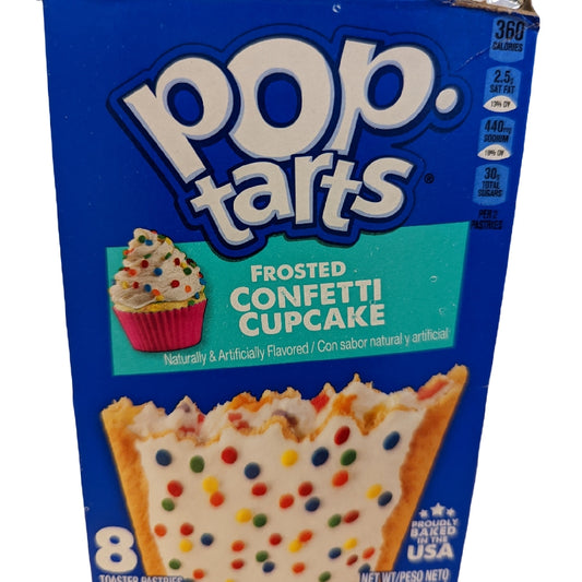 Frosted Confetti Cupcake Pop Tarts