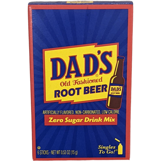 Dad's Root Beer Singles to Go (Zero Sugar)