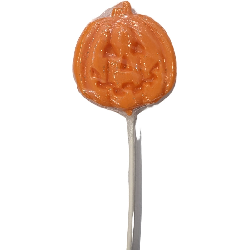 Spooky Jack-O-Lantern Lollipop
