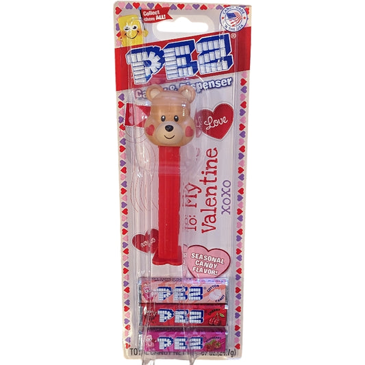 Valentine's Brown Bear PEZ