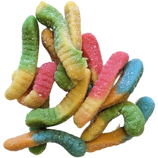 Albanese Sour Neon Gummy Worms (300g)