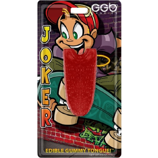 Giant Gummy Joker Tongue Cherry