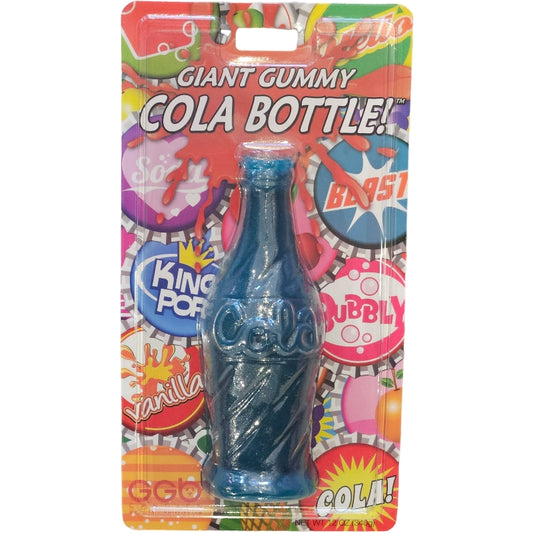 Giant Gummy Cola Bottle Blue Raspberry