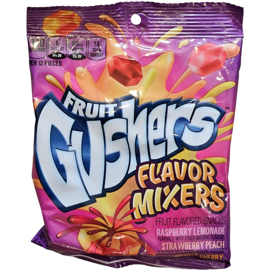 Fruit Gushers Fruit Flavours